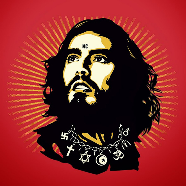 De messias in Russell Brand