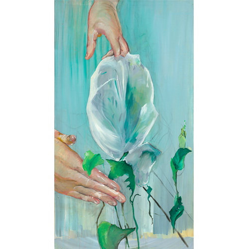Kunst in de Kijker: ‘Wrapped flower’ van Stéphanie Leblon